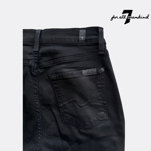 7 For All Mankind Women’s Gwenevere Ankle Skinny Mid Rise Jeans – Size 24 – B - Picture 8 of 8